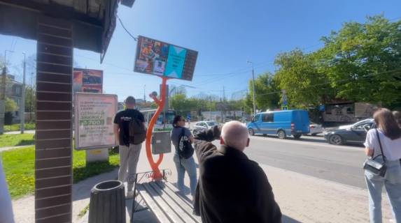Video Billboard A in Ternopil, 5x3  вул. Збаразька 3, Шостий магазин - 588752 Photo 1