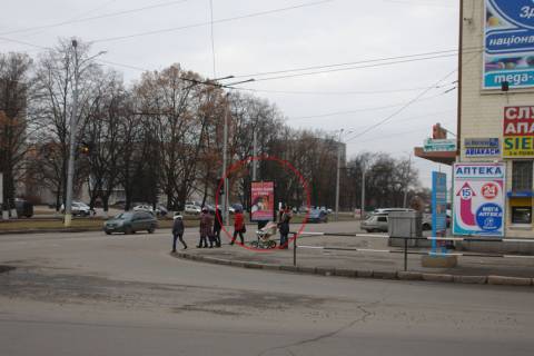 Citylight A in Poltava, 1,2х1,8  Vst. Cobornosti / st.Sinna (gotel' <<Kiiv>>) Photo 1