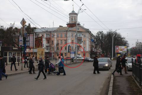 Citylight B in Poltava st. Sobornosti / majdan Nezaleznosti (pisohidnij perehid) Photo 1