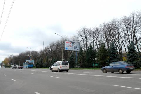 Billboard A in Poltava, 3х6  st. Evropejs'ka, 82 ("ATB-market") Photo 1