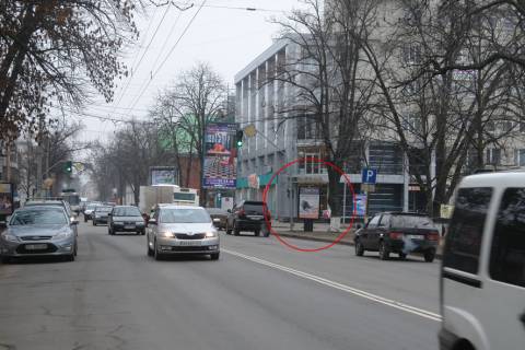 Citylight A in Poltava, 1,2х1,8  st. Sobornosti, 45(R17) (Poltavs'ka oblasna derzavna administracia) Photo 1