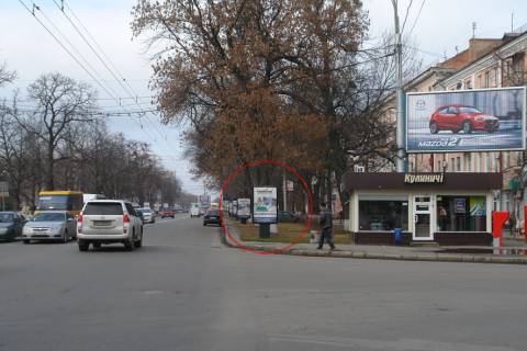 Citylight A in Poltava, 1,2х1,8  st. Sobornosti, 46 (L1) Photo 1