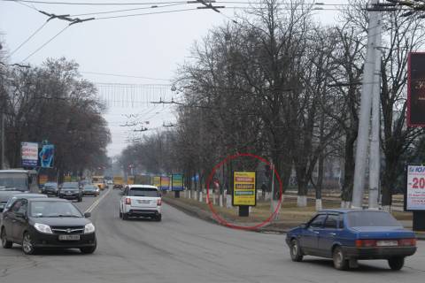 Citylight A in Poltava, 1,2х1,8  st. Sobornosti, 45(R1) (Poltavs'ka oblasna derzavna administracia) Photo 1