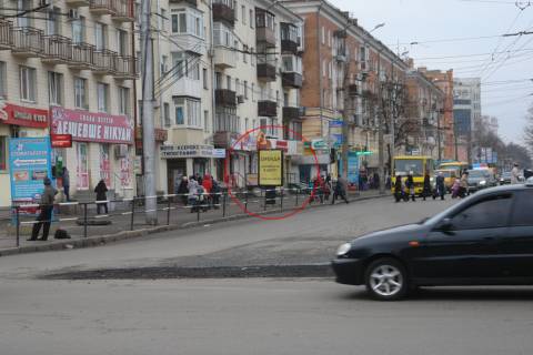 Citylight B in Poltava, 1,2х1,8  st. Sobornosti, 49 (pisohidnij perehid) Photo 1