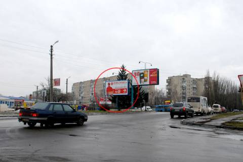 Billboard B in Poltava, 3х6  st. Polovka/st. Velikotirnivs'ka Photo 1