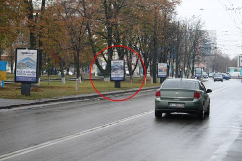 Citylight B in Poltava, 1,2х1,8  st. Sobornosti, 45(R8) (Poltavs'ka oblasna derzavna administracia) Photo 1