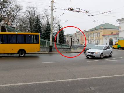 Citylight B in Poltava, 1,2х1,8  st. Sobornosti, 31 (zupinka "Korpusnij sad") Photo 1