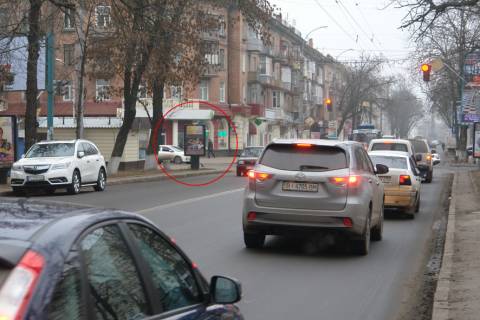 Citylight B in Poltava, 1,2х1,8  st. Sobornosti, 46 (L2) Photo 1