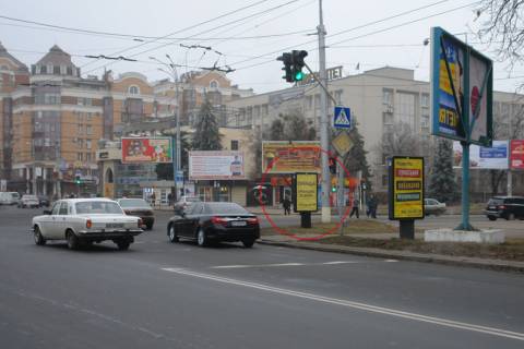 Citylight A in Poltava, 1,2х1,8  st. Sobornosti, 46 / majdan Nezaleznosti (pisohidnij perehid) Photo 1