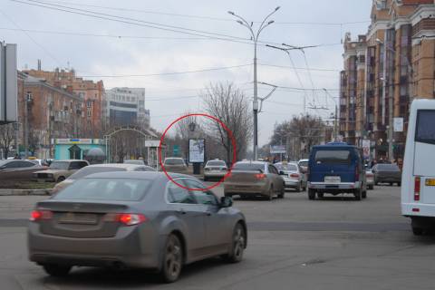 Citylight A in Poltava, 1,2х1,8  st. Sobornosti (central'nij vhid do Kastanovoi alei)-R. Photo 1