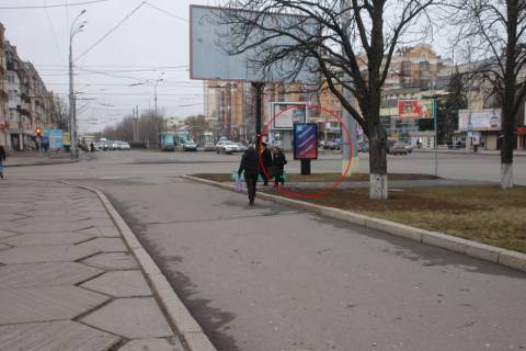 Citylight B in Poltava st. Sobornosti ,45 / st.Sinna (pisohidnij perehid) Photo 1