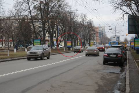 Citylight B in Poltava st. Sobornosti, 45(R6) (Poltavs'ka oblasna derzavna administracia) Photo 1