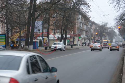 Citylight B in Poltava, 1,2х1,8  st. Sobornosti, 46 (L4) Photo 1