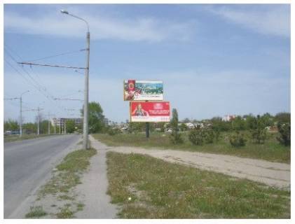 Billboard A in Zaporizhzhya st. Novokuznec'ka, v'izd-viizd v mrn Pivdennij Photo 1