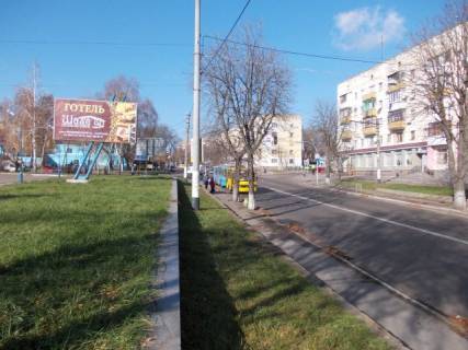 Billboard B in Zhytomyr, 3x6  Berdicevskaa st., 70 (v'ezd s Vinnicy, central'naa st., telekanal SK1) Photo 1