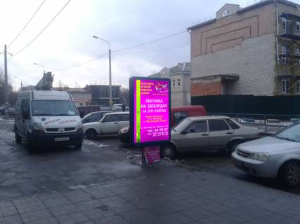 Citylight B in Zhytomyr Hlebnaa st.23 (rinok <<Rada>>, rinok <<Hlibnij>>, magazin <<Svitlica>>) Photo 1