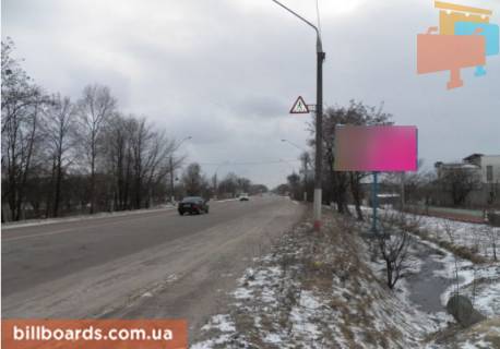 Billboard A in Zhytomyr Kievskoe sosse, 117 (v"ezd v gorod) Photo 1