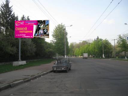 Billboard B in Zhytomyr Pokrovskaa st., 96 (krupnyj spal'nyj r-n, agrokoledz, rynok, supermarkety) Photo 1