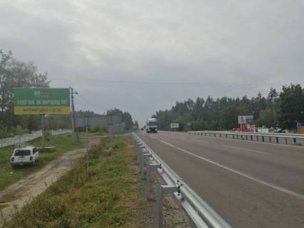Billboard B in Zarichani, 3x6  Trasa Zitomir-Berdiciv, vizd v m.Zitomir (s. Zaricani) st B (sit No 2 Photo 1