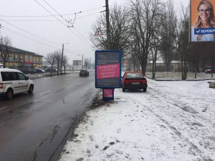 Billboard A in Zhytomyr, 1,2x1,8  Vokzal'na st., 20 (Z/d vokzal, AZS,market <<Oldi>>) Photo 1