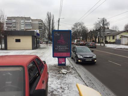 Billboard B in Zhytomyr, 1,2x1,8  Vokzal'na st., 20 (Z/d vokzal, AZS,market <<Oldi>>) Photo 1