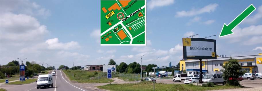 Billboard A in Novovolinsk м. Нововолинськ, вул. Луцька, 25 Photo 1