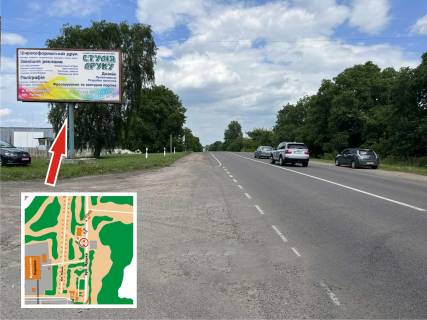 Billboard B in Novovolinsk м. Нововолинськ, вул. Луцька (автосалон) Photo 1