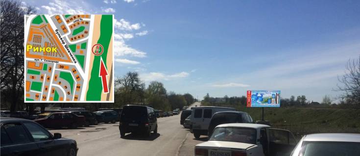 Billboard A in Novovolinsk м. Нововолинськ, вул. Дорошенка (Шевченка,49) Photo 1