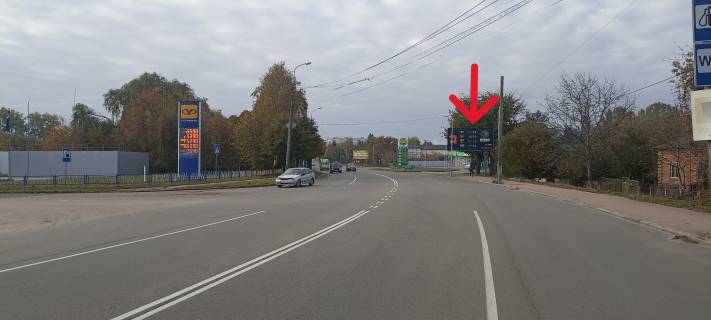 Billboard A in Berdychiv Житомирская,  95 (в центр) Photo 1