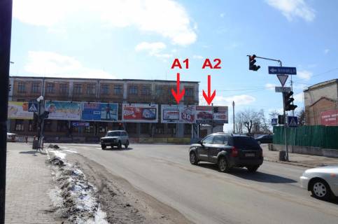 Billboard A in Berdychiv пл.Соборна, 1 (Центр города, фабрика) Photo 1