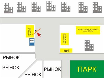 Billboard B in Slavuta scheme