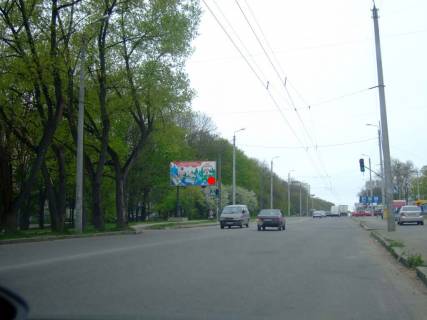 Billboard B in Khmelnitsky, 3*6  L'vivs'ke sose (budinok No 47). nepodalik: mini rinok, bagatopoverhova zabudova (vid centru) Photo 1
