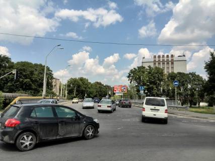 Billboard A in Khmelnitsky, 3*6  rozv'azka st.Knaza S.Horobrogo - st.Grusevs'kogo - st.Skobli. (centr) Photo 1
