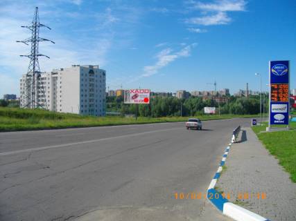 Billboard B in Khmelnitsky, 3*6  st.M.Ribalka (AZK). nepodalik: AZK "Ukrnafta", cilodobova mijka, navkolo elitna zabudova m.r. "Otradne", "Divokraj", "Dihtarka" (v centr) Photo 1