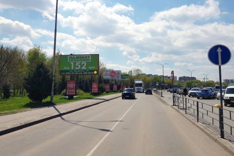 Billboard B in Khmelnitsky, 3*6  nova doroga bila Epicentru (parkovka "Tavria V"). nepodalik: "Epicentr", supermarket "Tavria V", elitna zabudova "Nabereznij kvartal", bagato dribnoi komercii (centr) Photo 1