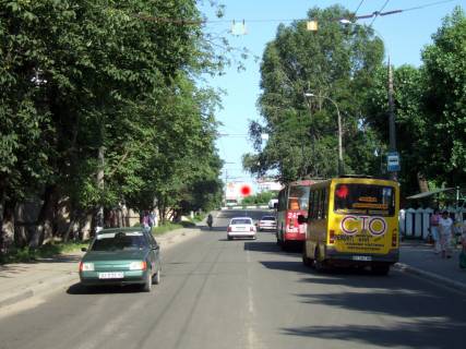 Billboard A in Khmelnitsky, 3*6  T-podibne perehresta st.Sevcenka - st.Trudova. nepodalik: supermarket "Bakalia", Deliveri, zupinka, avtostancia (vid centru) Photo 1