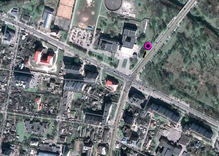 Billboard B in Khmelnitsky, 3*6  st.Svobod - st.Pribuzzkaa (palac tvorcosti). nepodalik: bank "Eksim", palac tvorcosti, elitna novobudova (centr) scheme