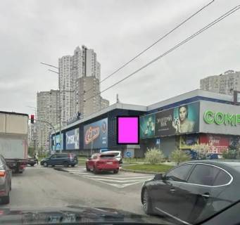 Video Billboard A in Kyiv, 51 кв.м  Дніпровська набережна, 33, ЕКРАН НА ФАСАДІ ТК “АРКАДІЯ” - 615658 Photo 1