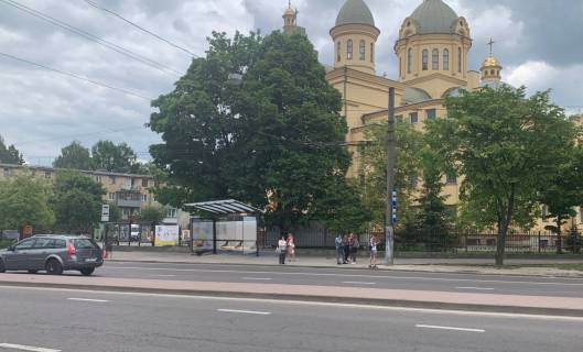 Citylight B in Lviv, 1,2х1,8  вул. Городоцька, 319-А (сітілайт, зупинка) Photo