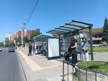 Citylight A in Lviv, 1,2х1,8  Проспект Червоної Калини, 81 (зупинка "Центр Довженка") Photo 1