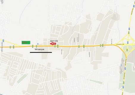 Billboard A in Salt shaker, 3х6  s.Solonka trasa L'viv-Cop scheme