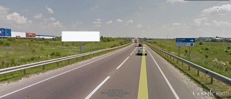 Billboard B in Lviv route, 3х12  М-10, Західний обхід м. Львова, км 14+930 Photo 1