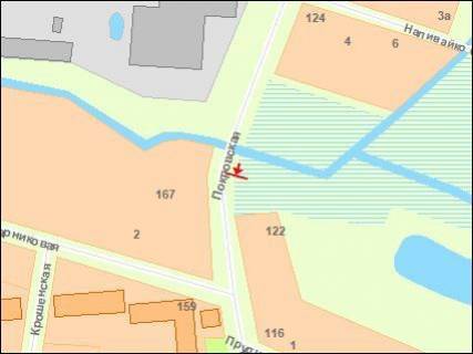 Billboard A in Zhytomyr Zt 097 вул.Покровська,122 Б scheme