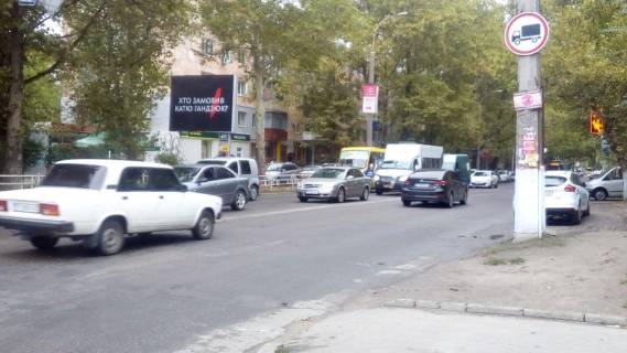 Billboard B in Kherson I.Kulika st./Cornomors'ka st. Photo 1