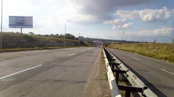 Billboard B in Kherson, 3х6 м.  Mikolaivs'ke sose/v'izd v m.Herson/AZS Photo 1