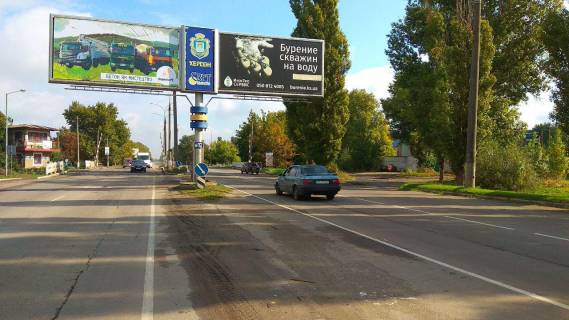 Backlight B in Kherson, 3х6 м.  Berislavs'ke sose (viizd z m.Hersona)/Zaliznicnij pereizd/livij Photo 1