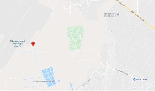 Non-Standard A in Kherson Aeroportovs'ka doroga, T2215 (viizd z Aeroportu) scheme