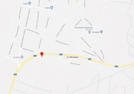 Billboard A in Kherson m.Oleski /v'izd zi storoni Goloi Pristani/vul Micurina/1pravij scheme