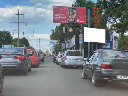 Billboard A in Kherson Mira st. Berislavs'ke sose ( r-n supermartketu ATB) Photo 1