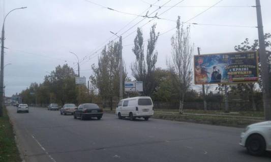 Billboard A in Kherson Novomikolaivs'ke sose / R-n botanicnogo sadu/ v napramku do TC Evroport Photo 1